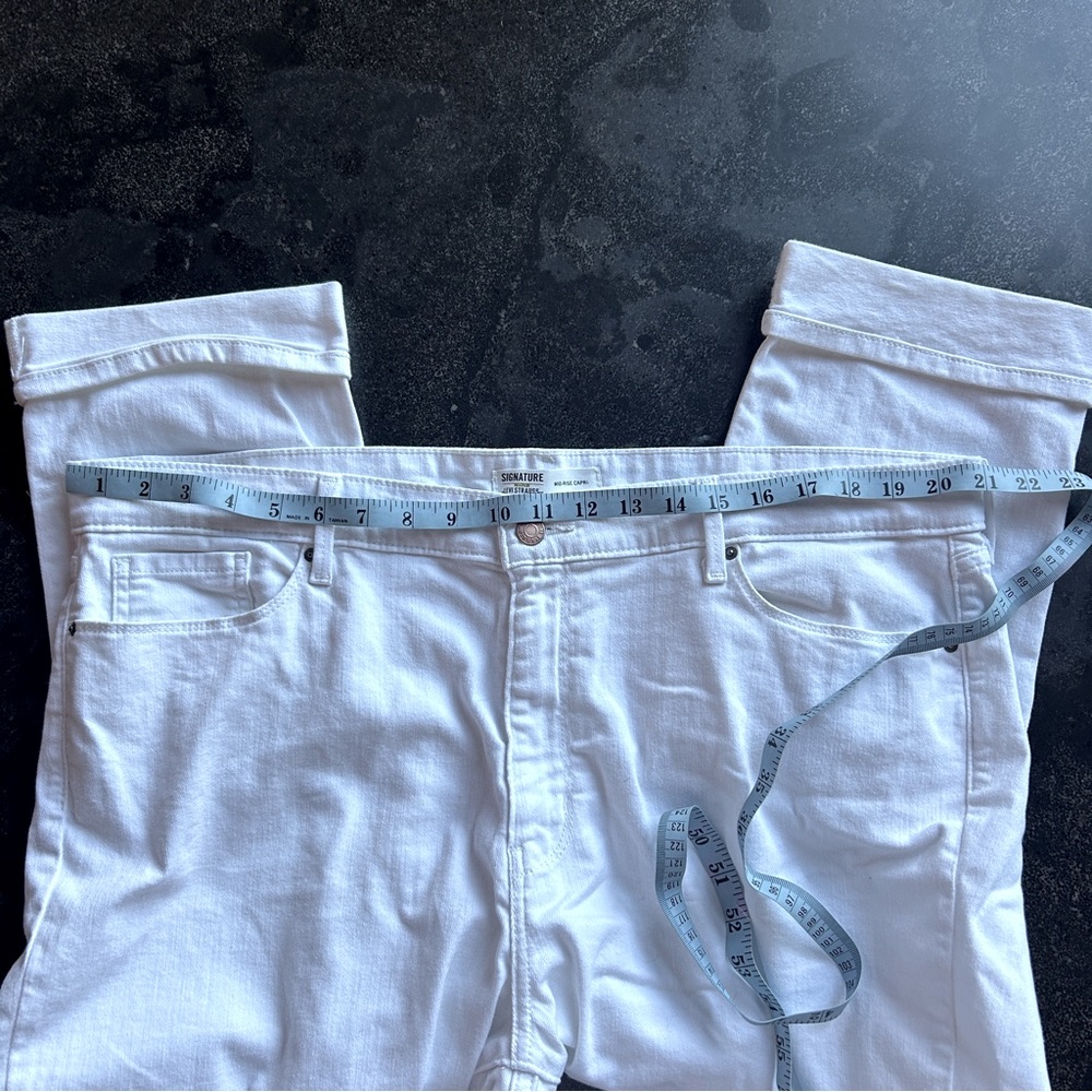 Levi Strauss Signature Mid-Rise Capri - Size 18W - Picture 7 of 9